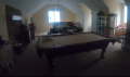 Pool table.