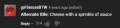 A viewer response to the muzzarell filled lasagna.