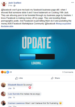 Jack provides an update on the hack.