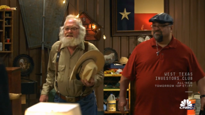 Prather arrives with Jack at the clubhouse.