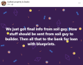 Jack updates us about the "soil guy".